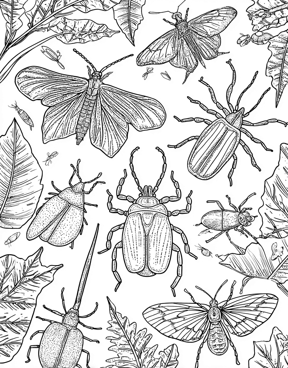 Tick Tock Time to Add Some Color, Relaxation Color Book, Insects Colouring Pages for Teenage, Coloring Dog Images Tick, Coloring Pages for Adults Free main 9