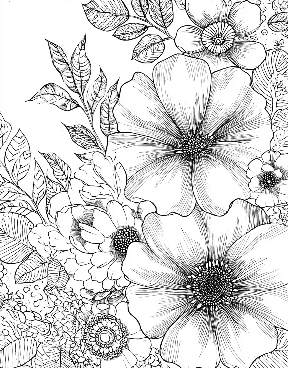 Relaxation Color Book, Pattern Colouring Pages for Adult, Free Coloring Pages Printable, Coloring Hair Henna Instructions, Intricate Henna Designs for Creative Minds main 9
