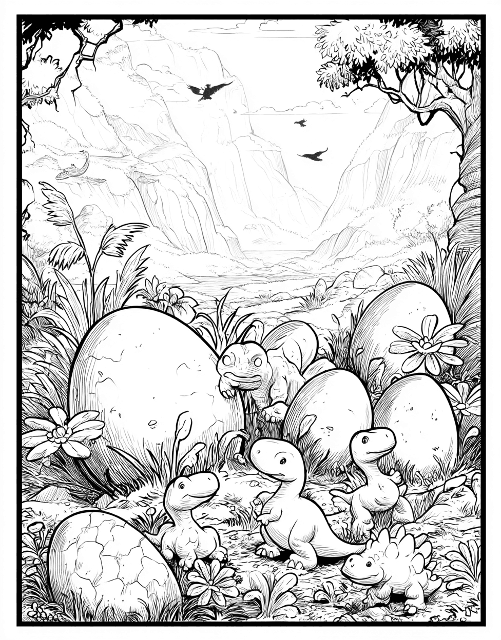 Stress Relief Color Book, Dinosaurs Colouring Pages for Teenage, Eggstravagant Egg Art Adventures, Coloring Printable Egg Kindergaten, Free Printable Girly Coloring Pages main 3