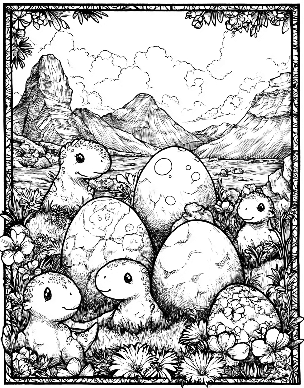 Stress Relief Color Book, Dinosaurs Colouring Pages for Teenage, Eggstravagant Egg Art Adventures, Coloring Printable Egg Kindergaten, Free Printable Girly Coloring Pages main 4