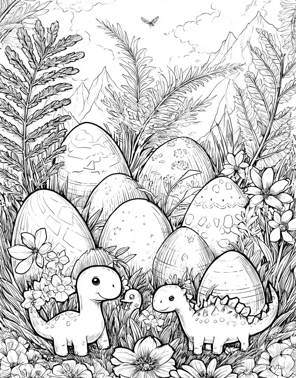 Stress Relief Color Book, Dinosaurs Colouring Pages for Teenage, Eggstravagant Egg Art Adventures, Coloring Printable Egg Kindergaten, Free Printable Girly Coloring Pages main 5