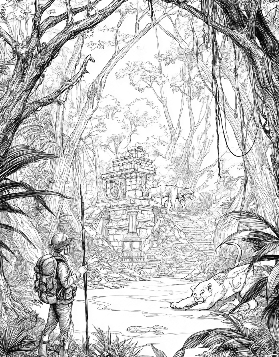 Relaxation Color Book, Adventure Colouring Pages for Teen, Adventure Awaits Explorers Art Journey, Sticker Windows Generator Explorer, Advanced Free Printable Coloring Pages for Children main 2