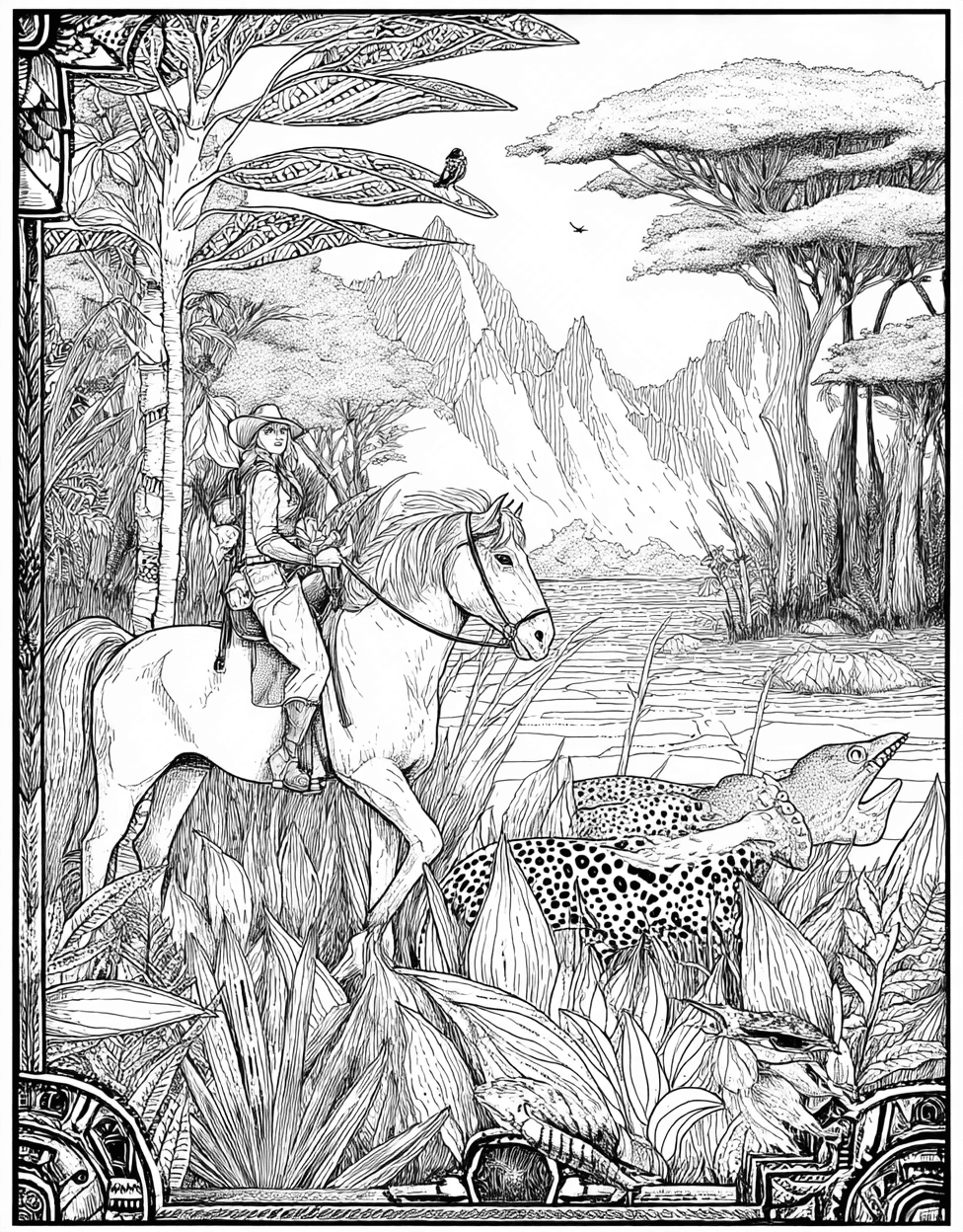 Relaxation Color Book, Adventure Colouring Pages for Teen, Adventure Awaits Explorers Art Journey, Sticker Windows Generator Explorer, Advanced Free Printable Coloring Pages for Children main 7