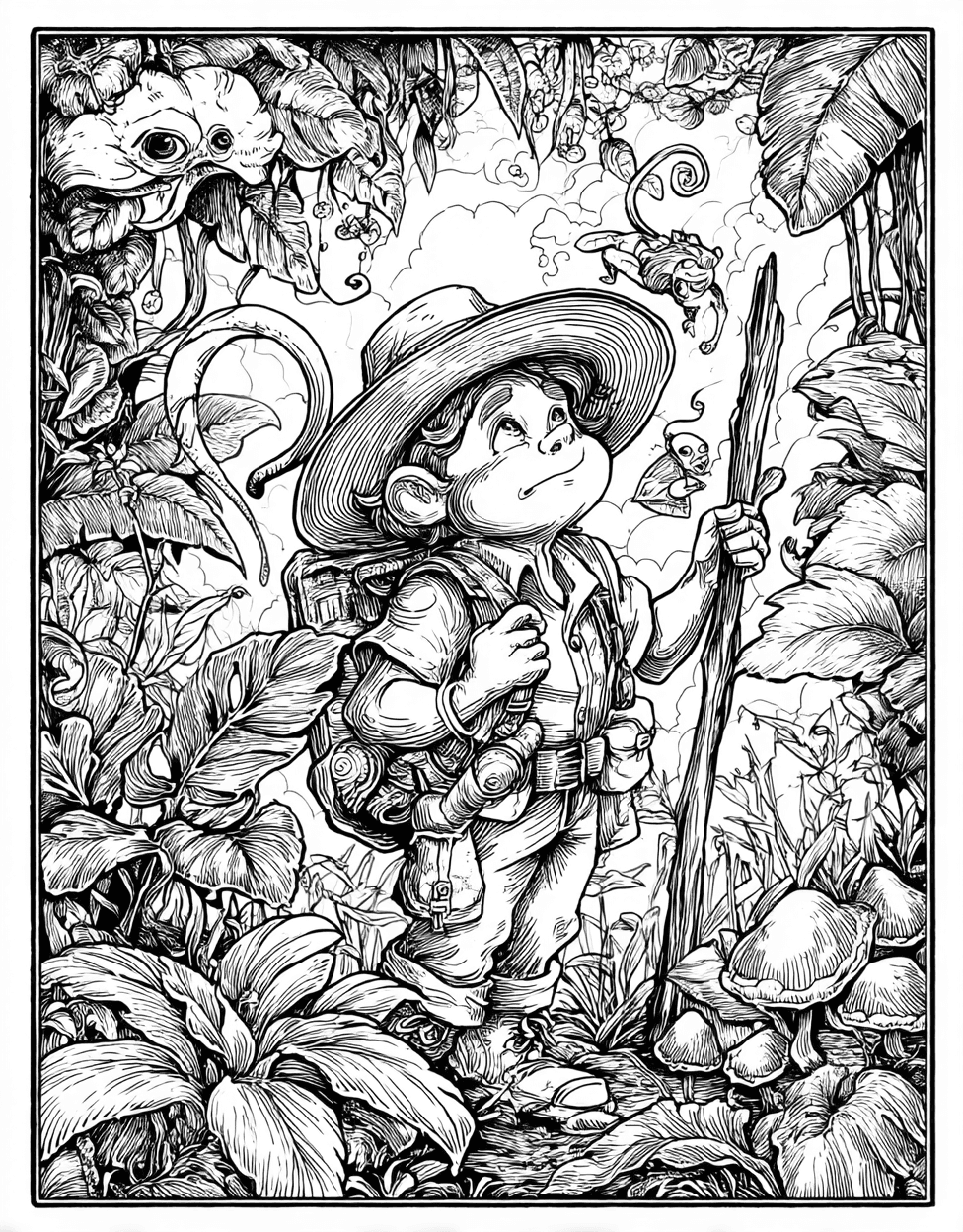 Relaxation Color Book, Adventure Colouring Pages for Teen, Adventure Awaits Explorers Art Journey, Sticker Windows Generator Explorer, Advanced Free Printable Coloring Pages for Children main 8