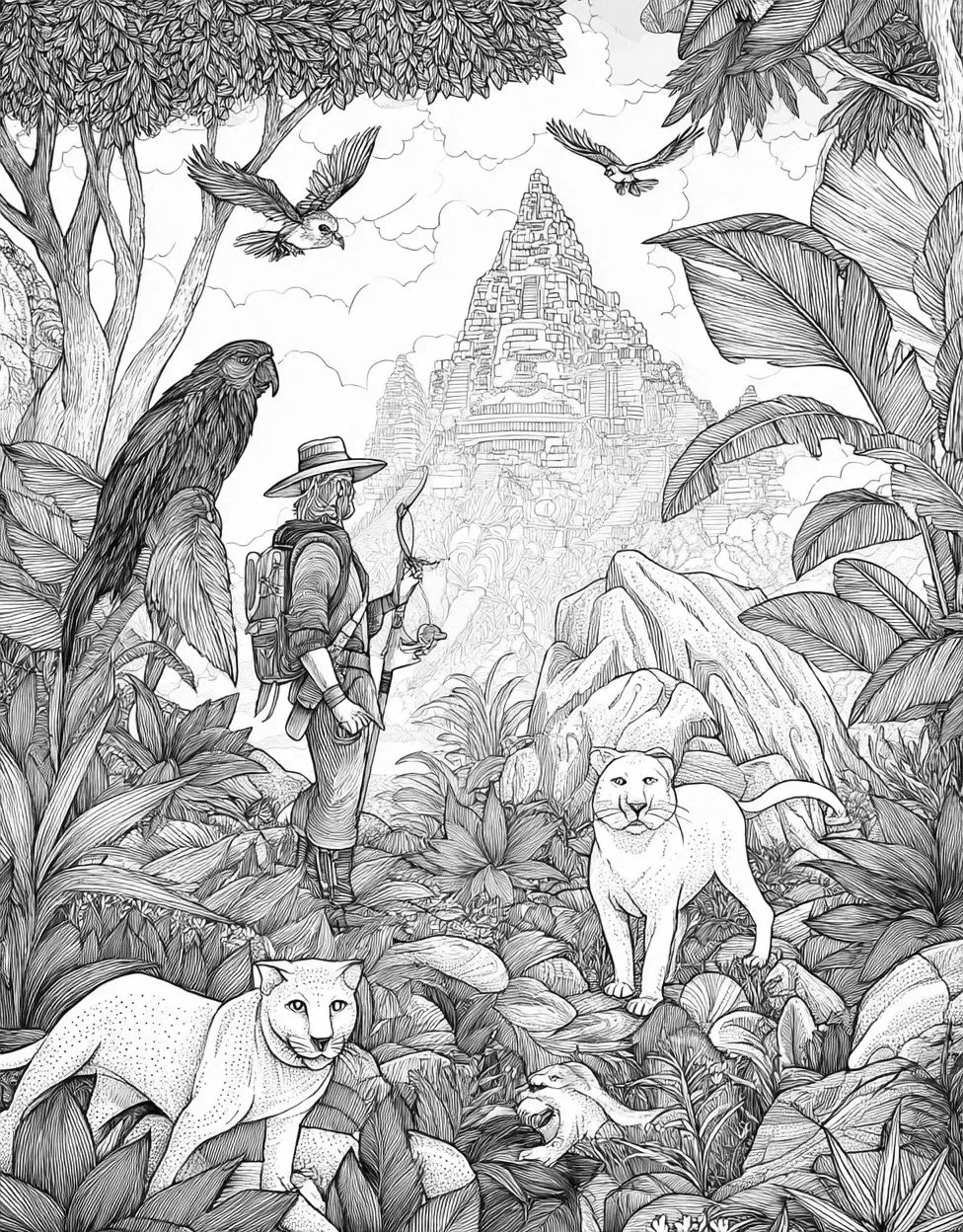 Relaxation Color Book, Adventure Colouring Pages for Teen, Adventure Awaits Explorers Art Journey, Sticker Windows Generator Explorer, Advanced Free Printable Coloring Pages for Children main 9