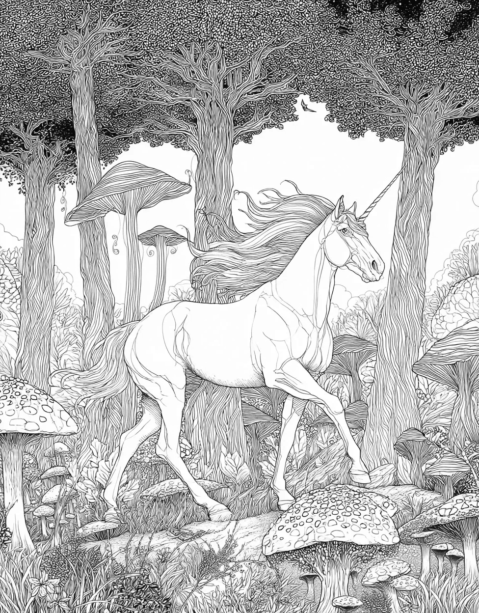Free Color Pages for Adults, Centaur Dreams Enchanting Art for All Ages, Coloring Disney Kids Centaur, Stress Relief Color Book, Fantasy Colouring Pages for Womens main 1