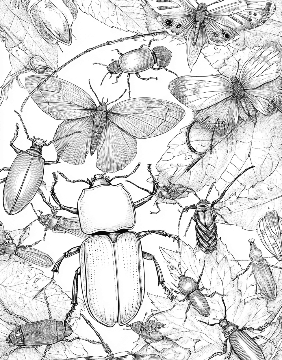 Tick Tock Time to Add Some Color, Relaxation Color Book, Insects Colouring Pages for Teenage, Coloring Dog Images Tick, Coloring Pages for Adults Free main 1