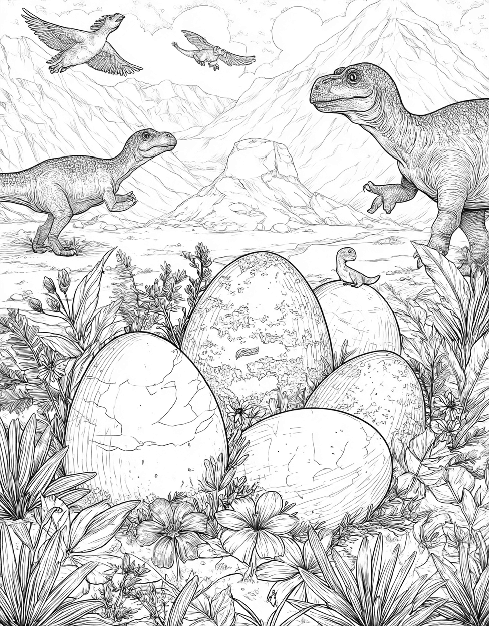 Stress Relief Color Book, Dinosaurs Colouring Pages for Teenage, Eggstravagant Egg Art Adventures, Coloring Printable Egg Kindergaten, Free Printable Girly Coloring Pages main 1