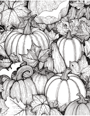 Free Pumpkin Free Coloring Pages - 1