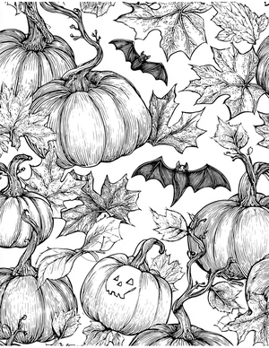 Free Pumpkin Free Coloring Pages - 2