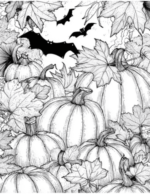 Free Pumpkin Free Coloring Pages - 3