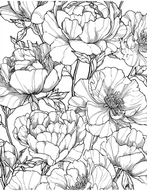 Free Rose Free Coloring Pages - 0