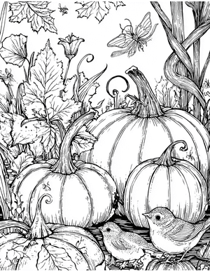Free Pumpkin Free Coloring Pages - 10