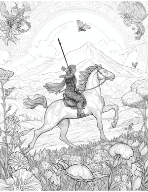 Free Centaur Free Coloring Pages - 10