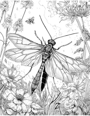 Free Ichneumon Coloring Pages - 5