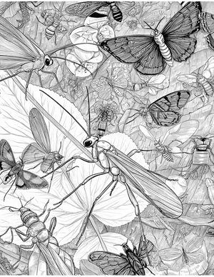 Free Ichneumon Coloring Pages - 10