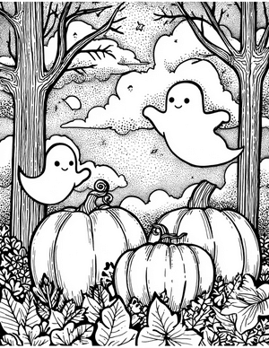 Free Halloween Coloring Pages - 5