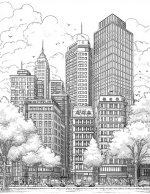 Free Office Coloring Pages - 2