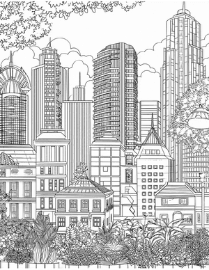Free Office Coloring Pages - 7