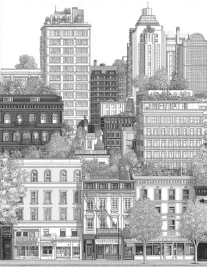 Free Office Coloring Pages - 11