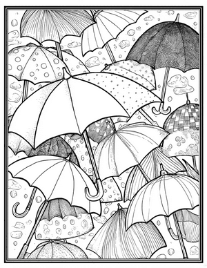 Free Raincoat Coloring Pages - 3
