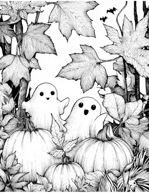 Free Halloween Coloring Pages - 4