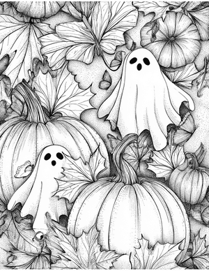 Free Halloween Coloring Pages - 6