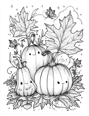 Free Halloween Coloring Pages - 7