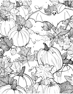 Free Halloween Coloring Pages - 8