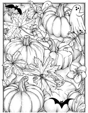 Free Halloween Coloring Pages - 10