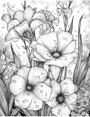 Free Dew Coloring Pages - 3