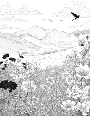 Free Prairie Coloring Pages - 4