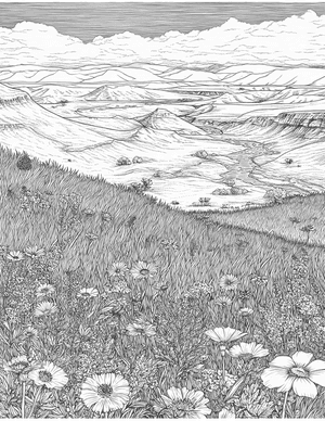 Free Prairie Coloring Pages - 10