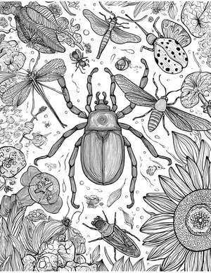 Free Tick Coloring Pages - 6
