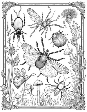 Free Tick Coloring Pages - 11