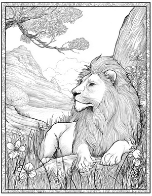 Free Chimera Coloring Pages - 0