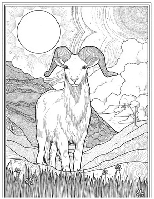Free Chimera Coloring Pages - 1