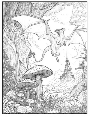 Free Chimera Coloring Pages - 4