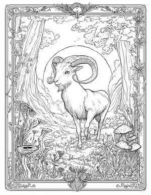 Free Chimera Coloring Pages - 11