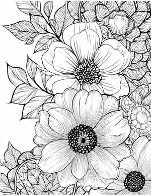 Free Henna Coloring Pages - 3
