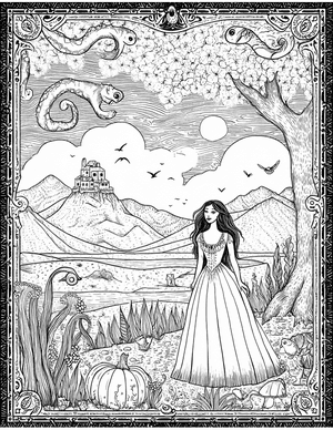Free La Llorona Coloring Pages - 2
