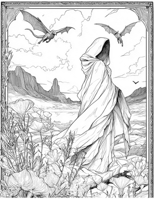 Free La Llorona Coloring Pages - 4