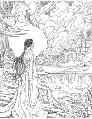 Free La Llorona Coloring Pages - 5
