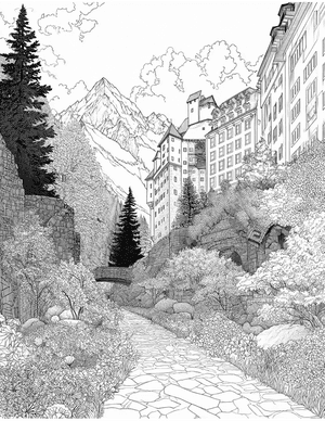 Free Trail Coloring Pages - 2