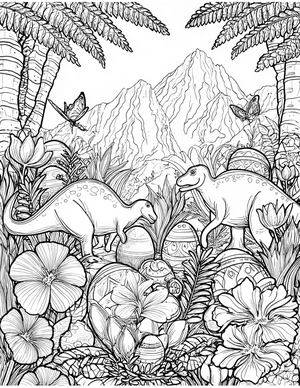 Free Egg Coloring Pages - 9