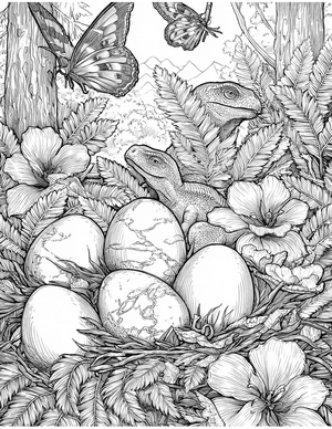 Free Egg Coloring Pages - 10