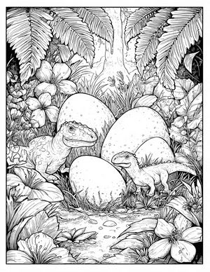 Free Egg Coloring Pages - 11