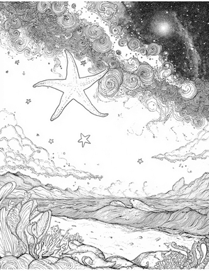 Free Star Coloring Pages - 0