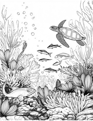 Free Remora Coloring Pages - 0