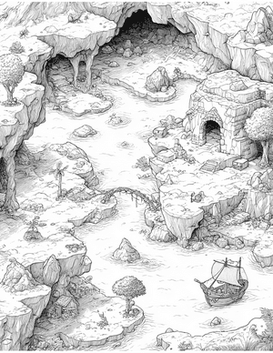 Free Treasure Coloring Pages - 2